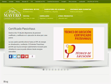 Tablet Screenshot of maverosl.com